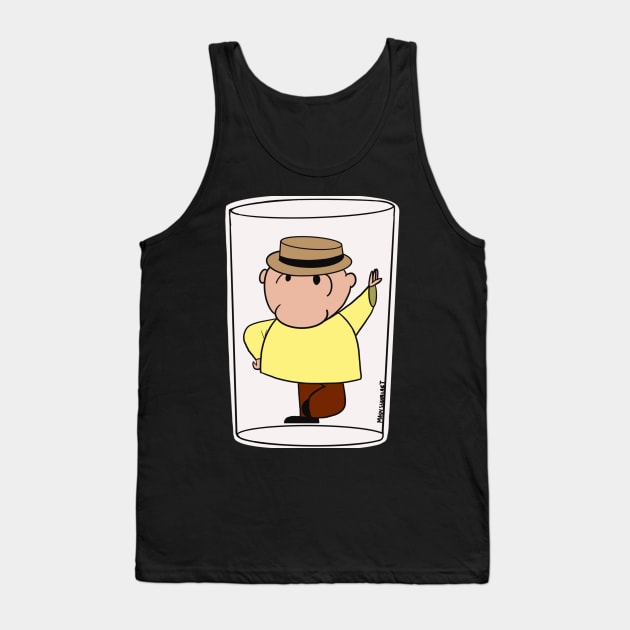 Teeny little super guy Tank Top by Madysenpaiart